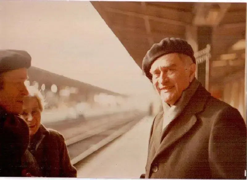 prof. Mroczkowski w Angers 1982